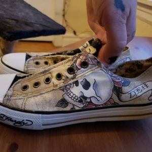 Ed Hardy Converse Shoes